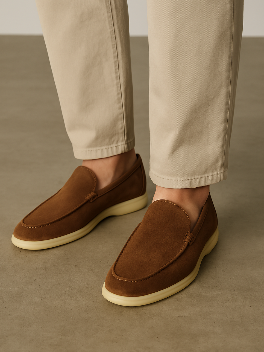 Wildleder Loafer - Braun